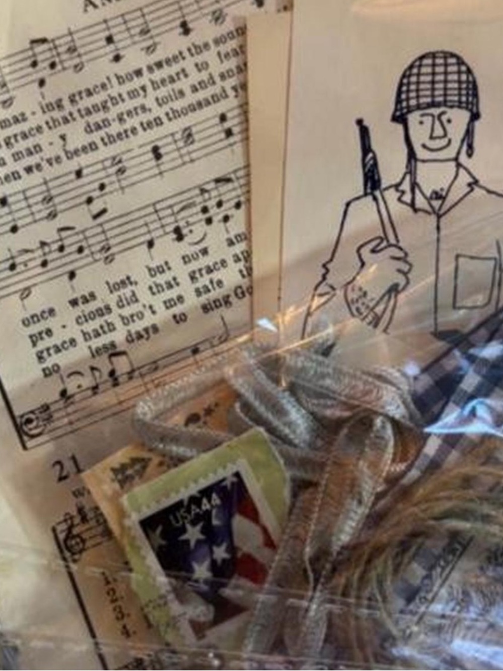 Vintage patriotic themed ephemera